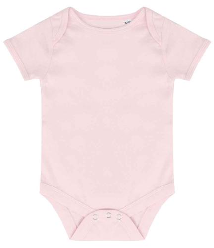 Larkwood Essential Short Sleeve Baby Bodysuit - PPN - 45446